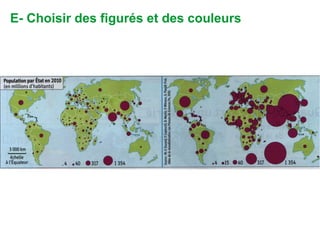 E- Choisir des figurés et des couleurs
 