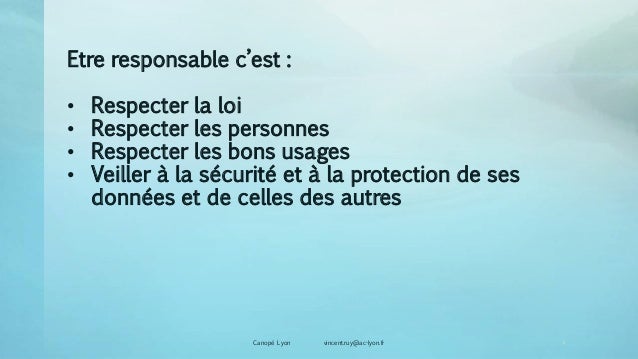 Travailler Sur Les Competences Etre Responsable