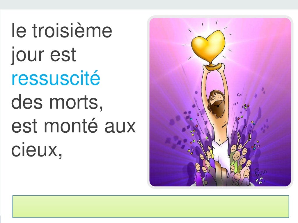 Credo, symbole de Nicée "Je crois en Dieu"