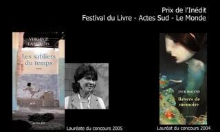 Diaporama Conférence de Presse Festival du Livre de Mouans-Sartoux 2007