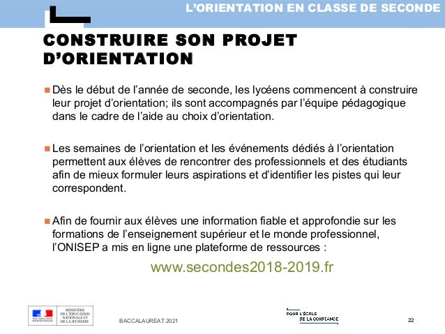 Diaporama D Information Avec Les Eleves Et Leurs Familles