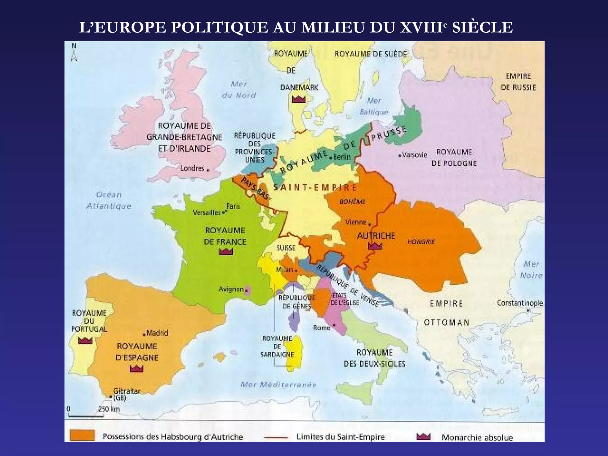 Diaporama de documents sur l'Europe moderne | PPT