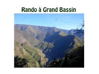 Rando à Grand Bassin
 