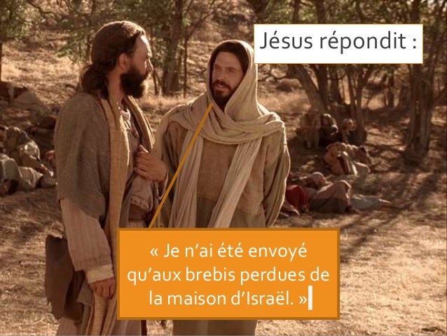 Diaporama Jésus et la Cananénne