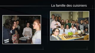 La famille des cuisiniers
 