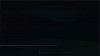 Merci aux cuisiniers
Adeline, Alice, Arthur, Charlotte, Clémence, Elena, Eugénie, Fanny, Flore,
Gautier, Honorine, Israël, Jade A, Jade B, Jennifer, Killian, Jonathan, Juliette,
Justine H., Justine L., Killian B., Kim, Lila A., Louis A., Marie, Nathan, Pauline
V., Sidonie, Thaïs, Théo, Thomas C, Thomas M.,
Merci aux serveurs
Alexis, Antoine, Clara, Eloïse, Jean, Julie, Julia, Killian P, Lila, Lisa-Rose,Louis
M., Luan, Sihanna, Victorien
Merci à Anguélina, Aurélie, Coralie, Flavie, Gildas, Jacky, Marion, Mathis,
Morgane, Pauline .
Merci aux super déléguées
Elena,Lisa-Rose,Marine et Victoria
 