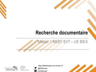 Diaporama MEEF SVT 2017