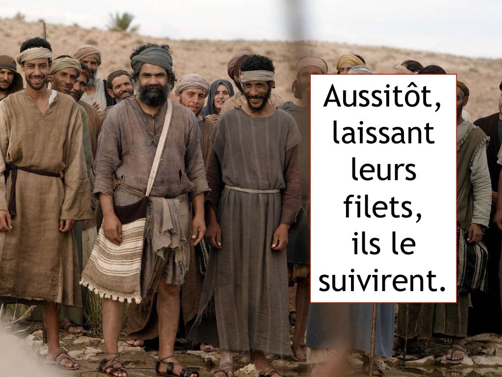 Diaporama Jésus appelle ses disciples selon Marc
