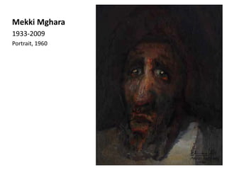 Mekki Mghara
1933-2009
Portrait, 1960
 