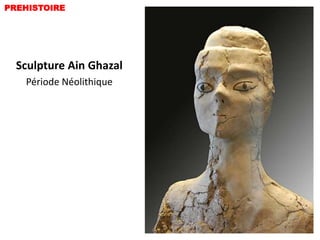 PREHISTOIRE




  Sculpture Ain Ghazal
   Période Néolithique
 