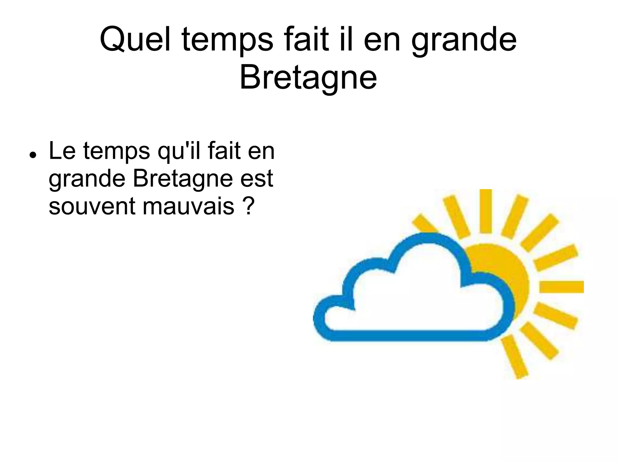 Diaporama sur la grande bretagne