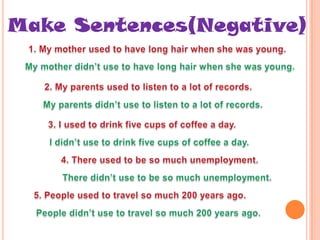 Make Sentences(Negative)

 