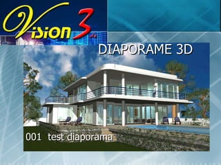 DIAPORAME 3D 001  test diaporama 