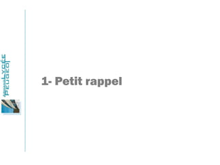1- Petit rappel
 