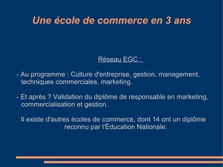 Études dans les écoles Le circuit universitaire n'est pas obligatoire, le secteur des ressources humaines est également accessible par le biais d'écoles privées accessibles par des concours. 