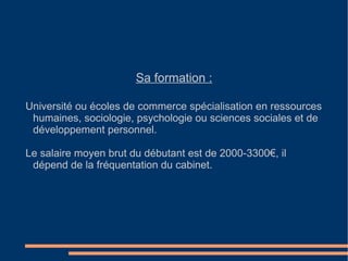 Diplômes d'écoles de commerce ou IEP ( économie, droit ou sciences humaines ). 