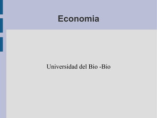 Economia Universidad del Bio -Bio 