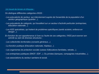 Deux types de préparation aux concours: - En formule courte (3 mois, de septembre à novembre ou de janvier à mars)  - En formule longue (7 mois, de septembre à avril) Mais ils se déroulent tous deux de la même façon. Le programme de préparation aux concours s'articule autour de 4 ou 5 matières : - Culture générale: Développer les connaissances et les capacités d'analyse du candidat par rapport aux grands thèmes sanitaires et sociaux contemporains. - Français: Améliorer l'expression écrite et s'adapter aux contraintes de l'épreuve de culture générale. - Tests d'aptitudes: Se familiariser à un large éventail de tests pour réussir des épreuves inhabituelles et déroutantes ; développer les capacités de concentration, d'attention et de vitesse. - Entretien / motivation / milieu professionnel: Savoir s'exprimer sur des sujets de société développés en culture générale ; apprendre à communiquer ses motivations et son projet professionnel devant un jury. - Biologie: Initiation à l'organisation générale du corps humain, de la cellule à l'organisme. 