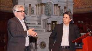 Photos de la conférence de Gilles Saucier (Saucier Perrotte) à l'ÉA de l'Université Laval