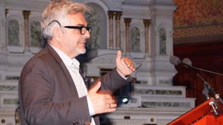 Photos de la conférence de Gilles Saucier (Saucier Perrotte) à l'ÉA de l'Université Laval