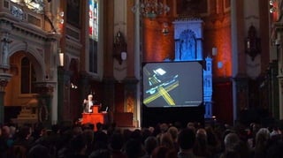 Photos de la conférence de Gilles Saucier (Saucier Perrotte) à l'ÉA de l'Université Laval