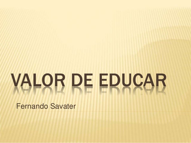 El Valor De Educar Libro Completo Pdf