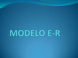 MODELO E-R 