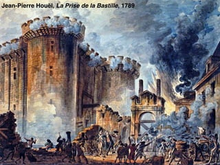 Jean-Pierre Houël, La Prise de la Bastille, 1789
 