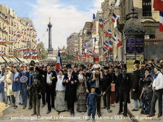Jean-Georges Béraud, La Marseillaise, 1880, 35,6 cm x 53,3 cm, coll. privée
 