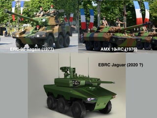 ERC-90 Sagaie (1977) AMX 10-RC (1976)
EBRC Jaguar (2020 ?)
 