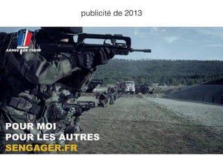 publicité de 2013
 
