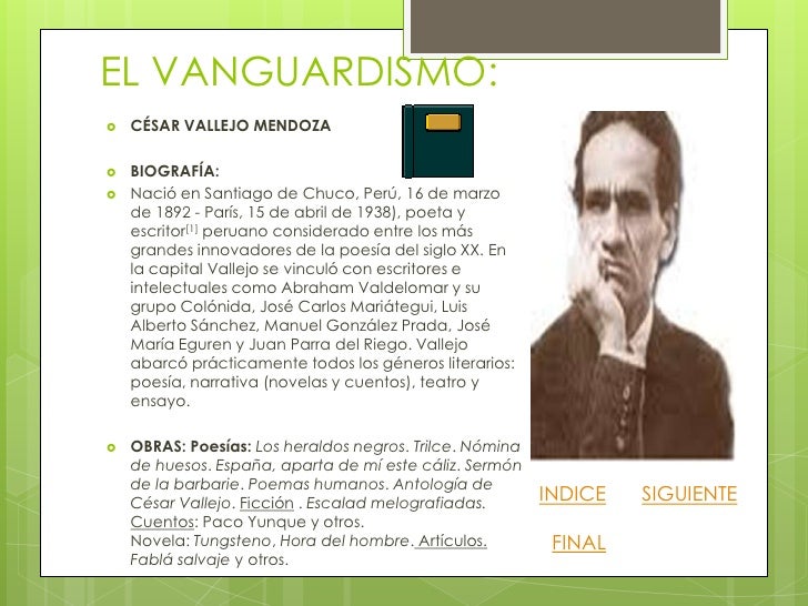Collection of Poetas Peruanos Famosos Y Sus Obras Tareas