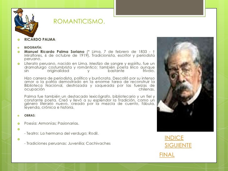 ESCRITORES PERUANOS
