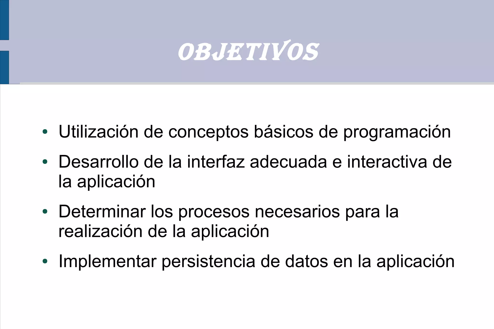 Diapositia exposicion proyecto de programacion | ODP | Programming ...