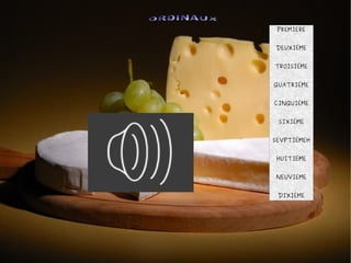 PREMIERE
DEUXIÉME
TROISIÉME
QUATRIÉME
CINQUIÉME
SIXIÉME
SEVPTIÉMEH
HUITIÉME
NEUVIÉME
DIXIÉME
 