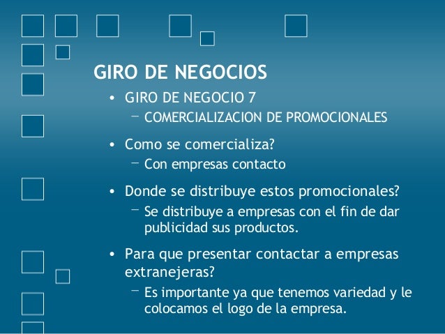 Giro De Una Empresa De Publicidad