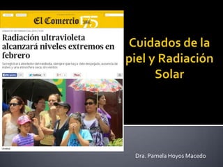 Dra. Pamela Hoyos Macedo

 