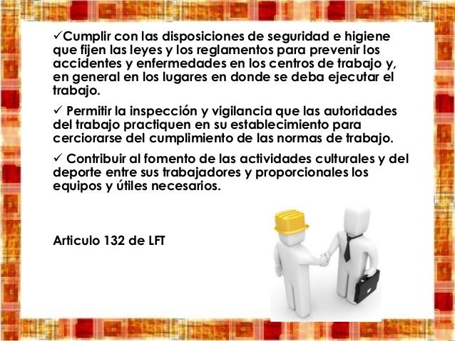 DERECHOS Y OBLIGACIONES DE LOS PATRONES 6D