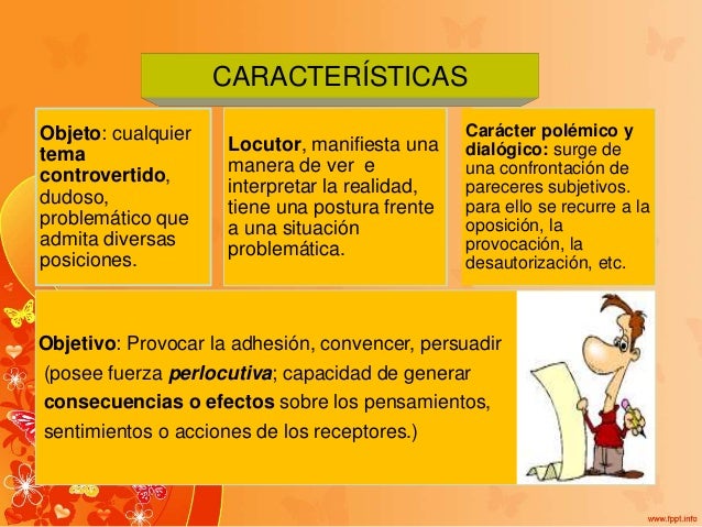 Estructura Del Texto Argumentativo Y Sus Caracteristicas