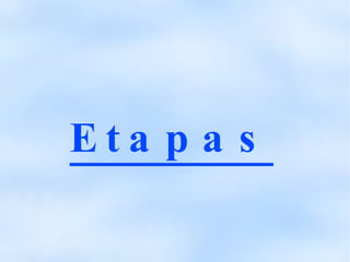 Etapas   