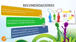 RECOMENDACIONES
 