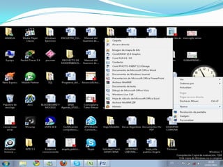 Diapositiva clic derecho