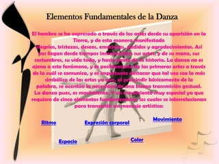 Diapositiva Danza