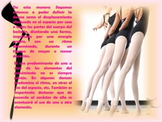 Diapositiva Danza