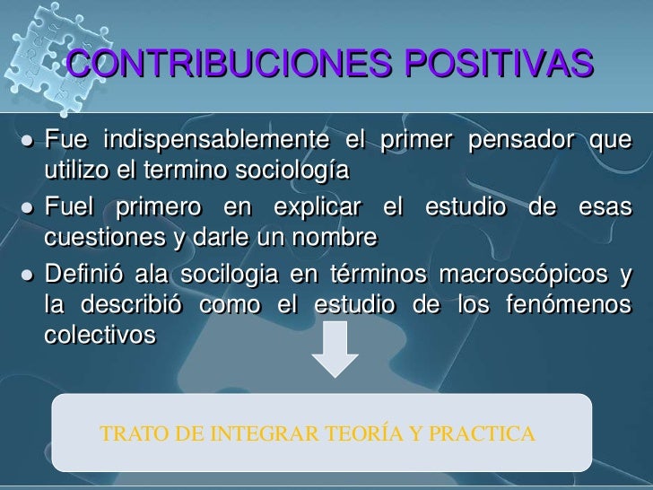 Diapositiva de augusto comte exposicion