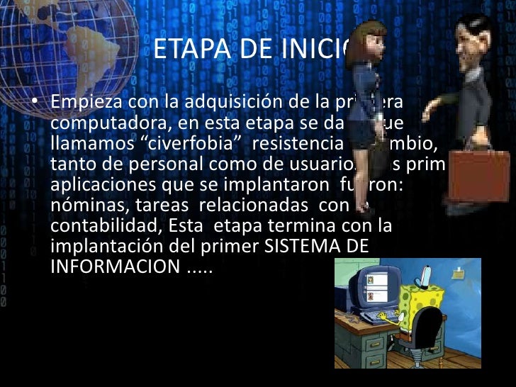Resultado de imagen para modelo de etapa de crecimiento richard nolan