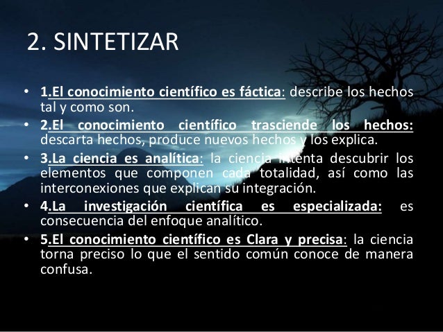caracteristicas de la cienciamario bunge
