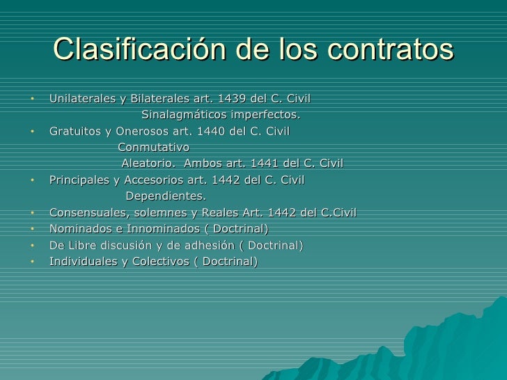 Contratos