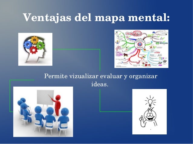 Diapositiva de los Mapas mentales y conceptuales