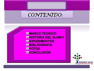 Experimento de Fisica 1 - Slinky | PPTX